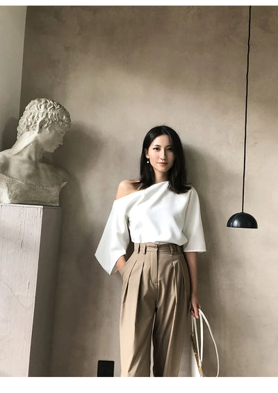 Blusa sin tirantes con hombros al descubierto - Image 8