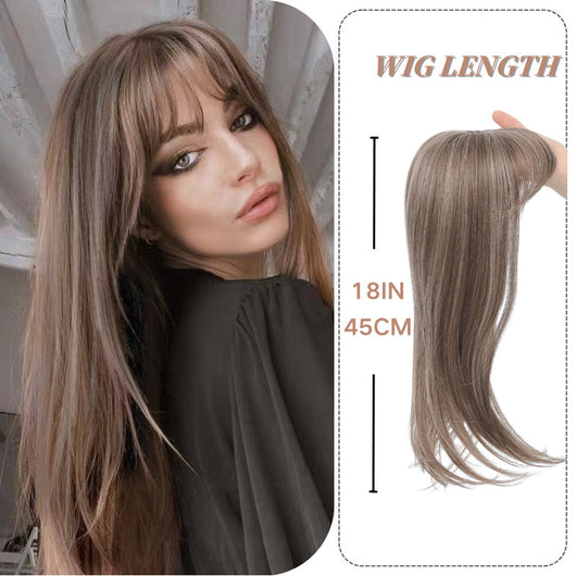 Extensión de Cabello Sintético con Clip de Hebilla - Peluca Simulada Premium - Image 3