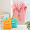 Bata de Baño Infantil Absorbente con Capucha Diseño Dinosaurio