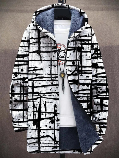 Chaqueta de Cuello Parado con Estampado Digital para Hombre - Image 18