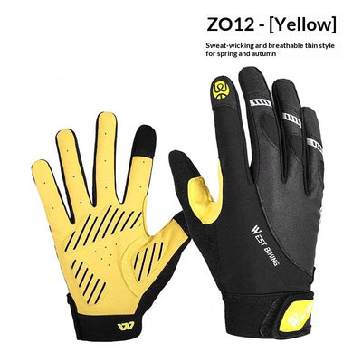 Guantes Ciclismo Verano Táctiles Dedo Completo para Moto y Bicicleta - Image 9