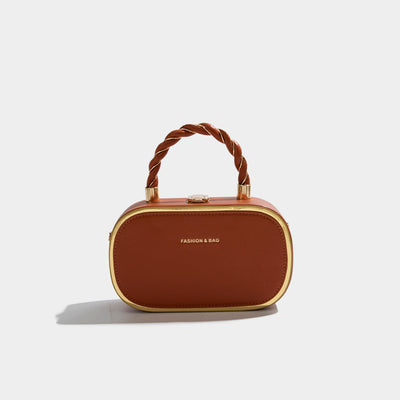 Bolso de Cadena Texturizado Minimalista de Mano - Image 6