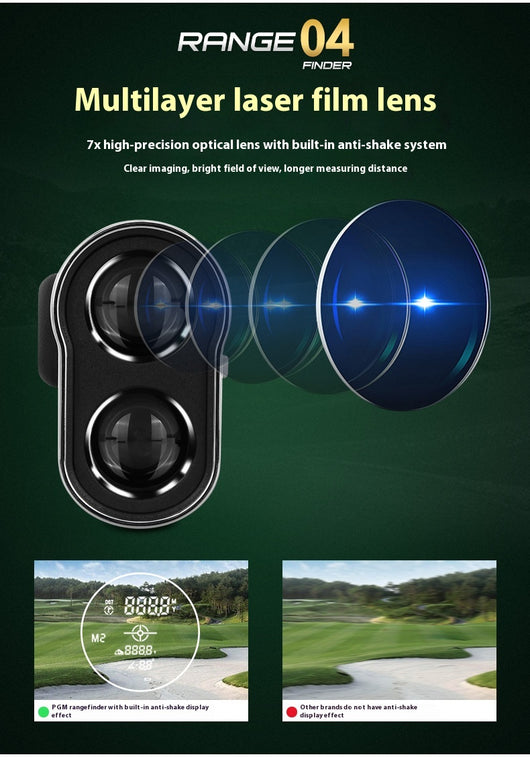 Telémetro Láser PGM Golf con Compensación de Pendiente - Image 23