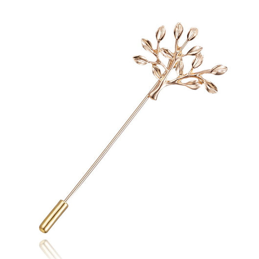 Broche de Solapa Floral en Cristal Vintage para Hombre - Diseño Rosa Elegante - Image 8