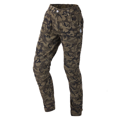 Pantalón Vaquero de Protección para Motociclista con Cinturón de Carreras Camuflaje - Image 2