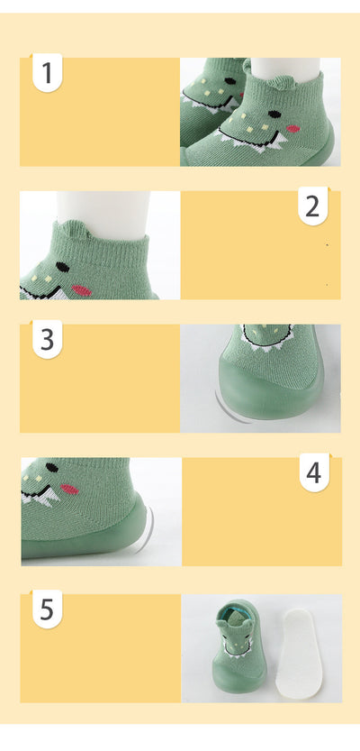 Pantuflas Antideslizantes para Niños con Calcetín Integrado - Image 8