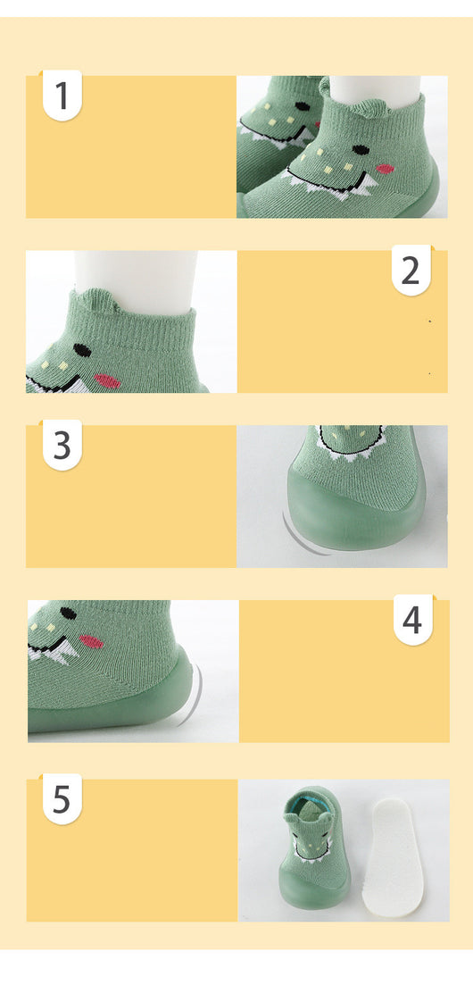 Pantuflas Antideslizantes para Niños con Calcetín Integrado - Image 8