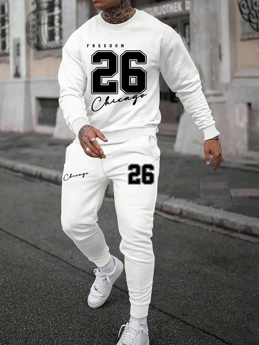 Suéter Deportivo Retro con Estampado Digital para Hombre - Image 24