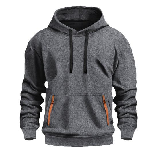 Sudadera con Capucha Forrada en Fleece para Hombre - Otoño Invierno - Image 5