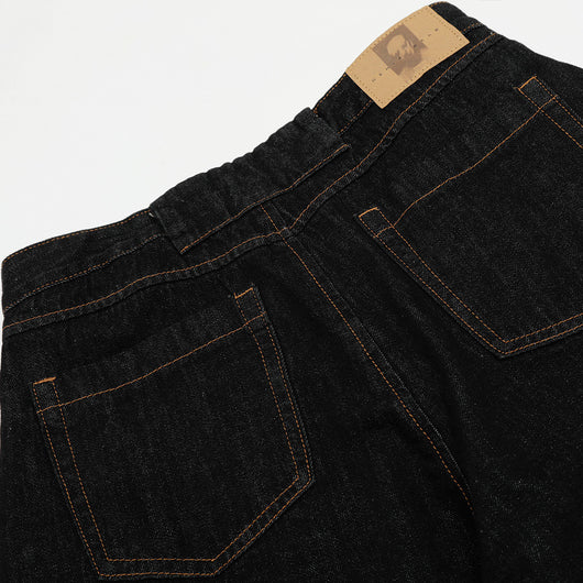 Pantalón Ancho Liso Lavado Casual - Image 4