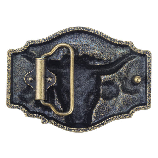 Hebilla de Cinturón con Cabeza de Vaca - Estilo Personalidad Fashion - Image 10