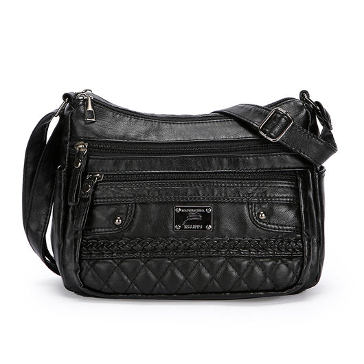 Bolso de Cuero Lavado Suave para Hombro - Image 10