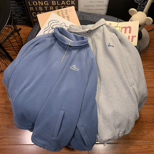 Suéter Polar Mujer Otoño Invierno Suelto Estilo Coreano