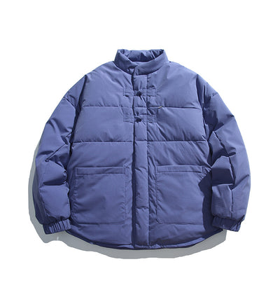 Abrigo de Algodón Cálido Holgado para Hombre y Mujer - Image 13