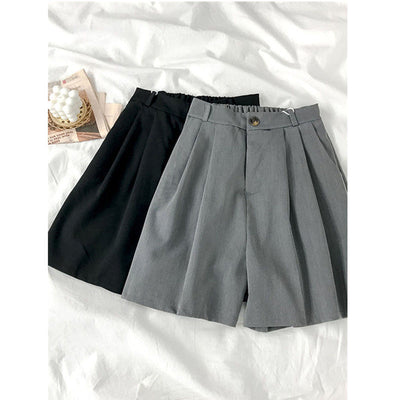 Pantalones Grises de Verano para Mujer - Corte Recto Tela Ligera - Image 12