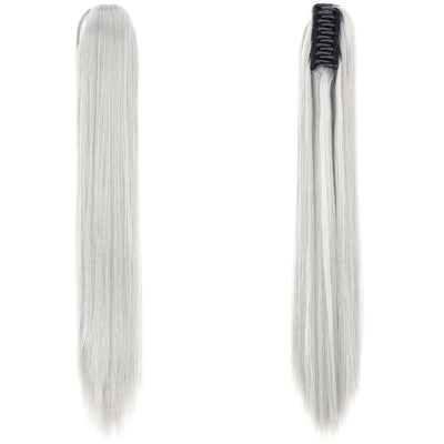 Peluca de Fibra Sintética con Clip Tipo Garra - Cabello Liso y Voluminoso - Image 24