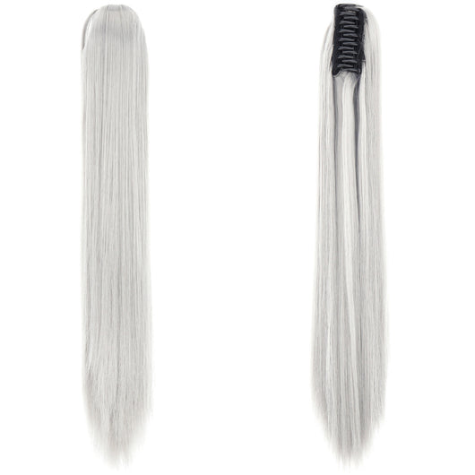 Peluca de Fibra Sintética con Clip Tipo Garra - Cabello Liso y Voluminoso - Image 24