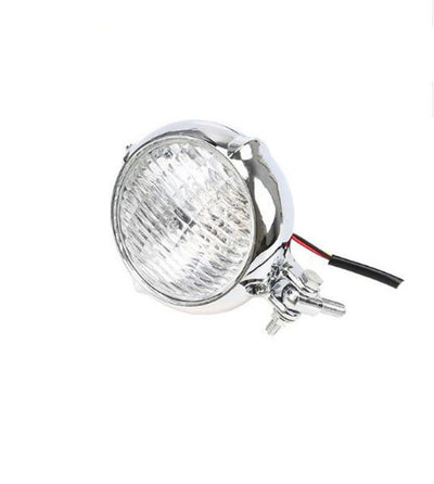 Faros Delanteros Retro para Coche Eléctrico - Estilo Clásico en Negro Intenso - Image 5