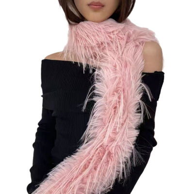 Bufanda de Lujo Personalizada para Mujer - Tejido Peluche Premium - Image 5