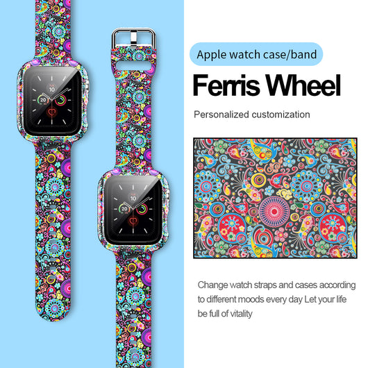Correa y Funda Integrada para Apple Watch con Diseño Estampado - Image 24