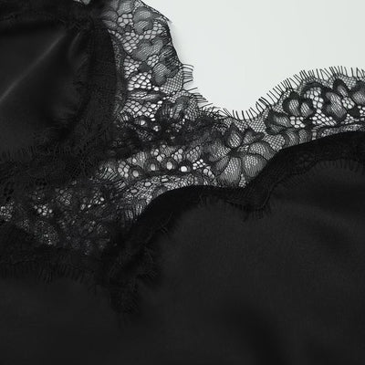 Blusa Elegante de Tirantes con Encaje Decorativo para Verano - Image 10