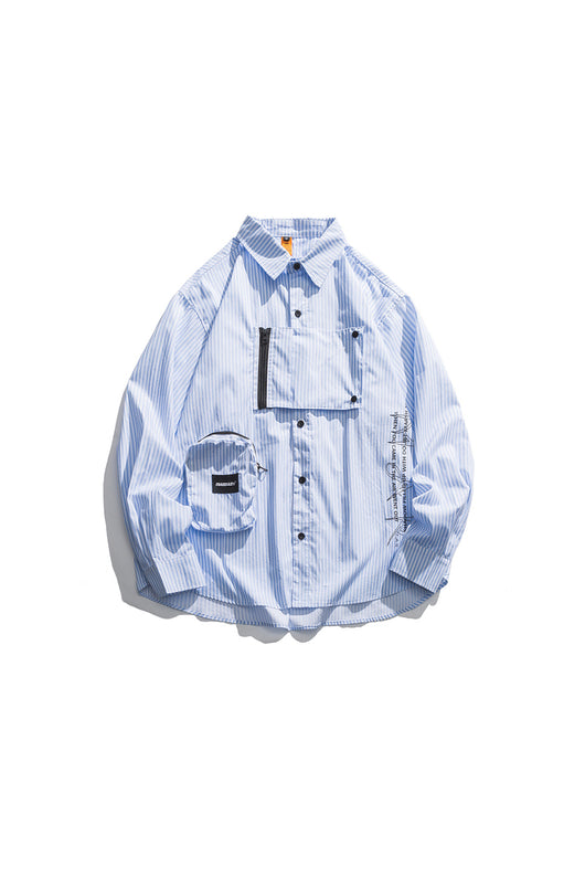 Camisa Suelta Estilo Boyfriend para Hombre - Casual Street - Image 2