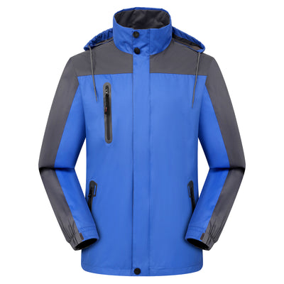 Chaqueta Impermeable Cortaviento Unisex para Aventuras al Aire Libre - Image 12