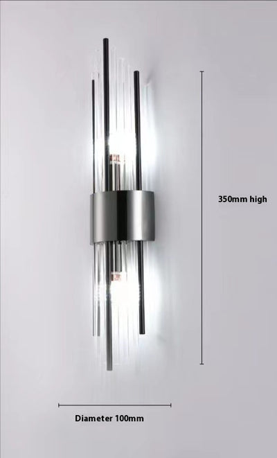 Lámpara de Cristal para Pared de TV - Iluminación Elegante para Sala de Estar - Image 10