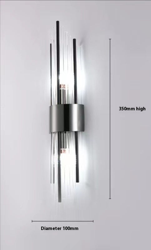 Lámpara de Cristal para Pared de TV - Iluminación Elegante para Sala de Estar - Image 10