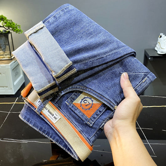 Jeans para Hombre con Estampado de Letras - Image 6
