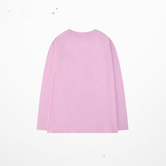 Camiseta Manga Larga Unisex Estilo Coreano National Tide - Image 3