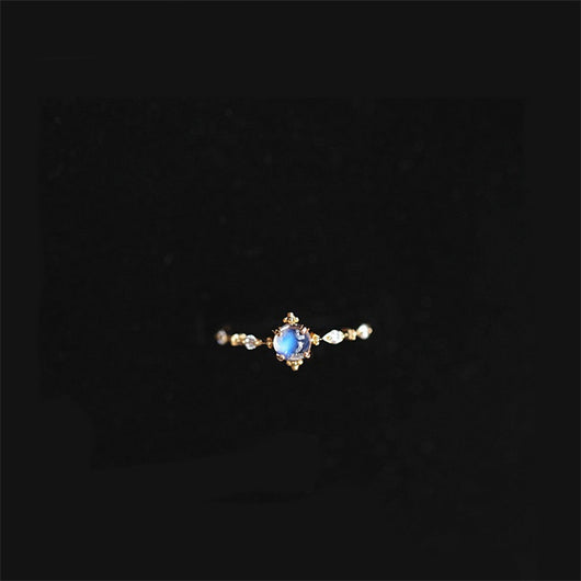 Anillo de Plata Esterlina Bañado en Oro para Mujer - Image 10