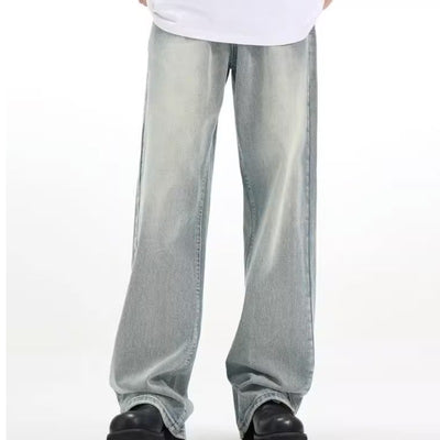 Pantalón Retro Holgado Casual Azul - Image 3