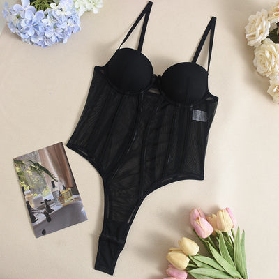 Jumpsuit Reductor de Cintura Alta con Detalles Calados - Image 12