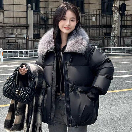 Chaqueta Puffer Estilo Coreano con Solapas Sueltas - Image 6