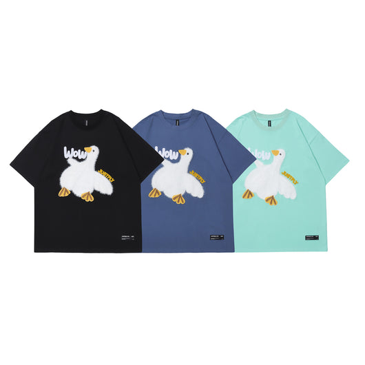 Playera Streetwear Harajuku Unisex Estampado Cartoon Hip Hop - Image 5