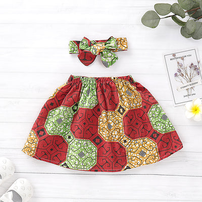 Falda Infantil Estampado Étnico - Image 6