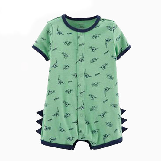 Mameluco Infantil de Algodón con Mangas Cortas para Bebés