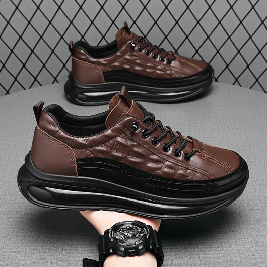 Zapatos Casuales para Hombre Primavera Otoño con Suela Gruesa - Image 4