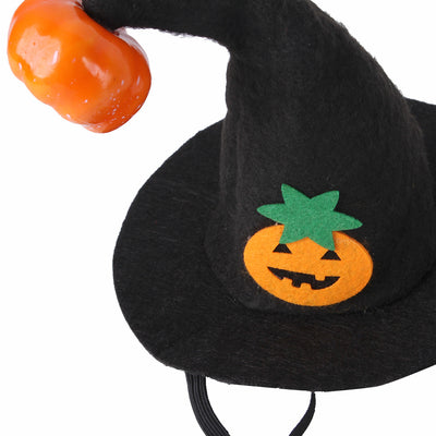 Gorro de Gato Halloween Calabaza con Cara Sonriente - Image 13