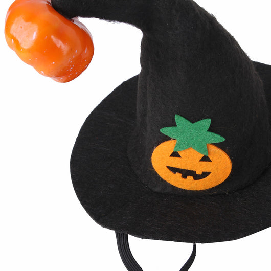 Gorro de Gato Halloween Calabaza con Cara Sonriente - Image 13