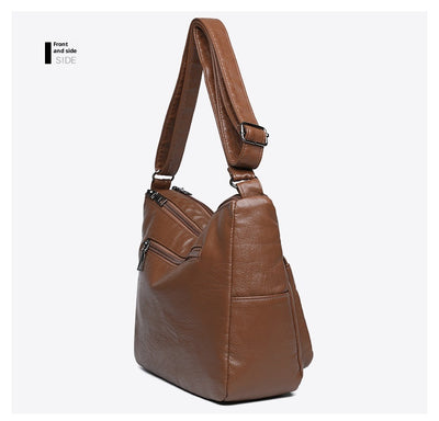 Bolsa Bandolera Multicompartimentos de Gran Capacidad para Mujeres - Image 18