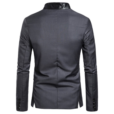Blazer de Esmoquin Casual para Hombre - Estilo Occidental Moderno - Image 24