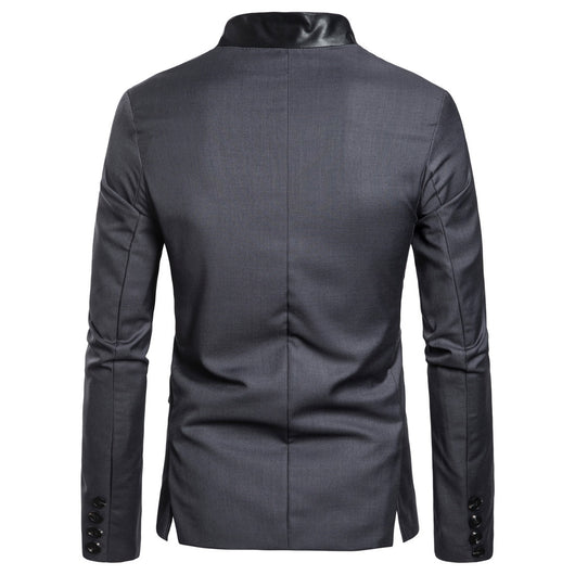 Blazer de Esmoquin Casual para Hombre - Estilo Occidental Moderno - Image 24