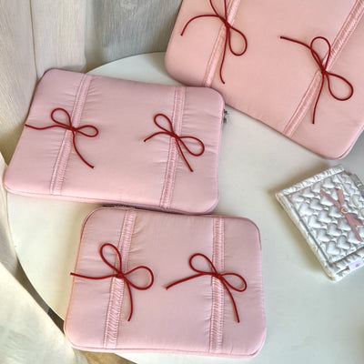 Funda Protectora para Tablet y Laptop con Diseño Elegante de Moño - Image 6