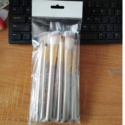 Set de 12 Brochas de Maquillaje Blanco Crema con Cerdas Sintéticas Premium - Image 16