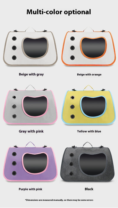 Bolsa Bandolera Transportadora para Mascotas - Gran Capacidad Transpirable - Image 14