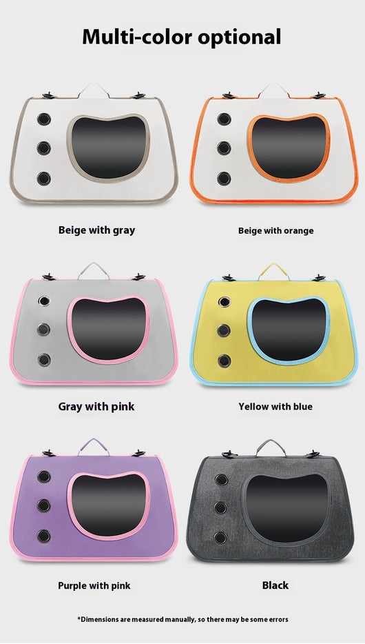 Bolsa Bandolera Transportadora para Mascotas - Gran Capacidad Transpirable - Image 14