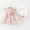 Conjunto de Falda y Blusa de Manga Corta para Niñas - Verano