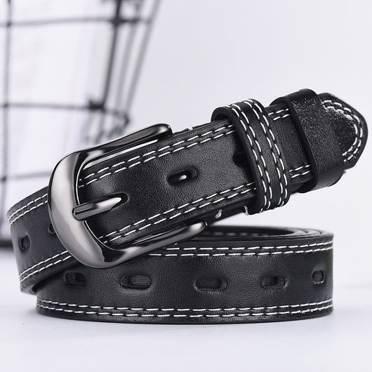 Cinturón Unisex Delgado Calado - Estilo Coreano para Jeans y Vestidos - Image 9
